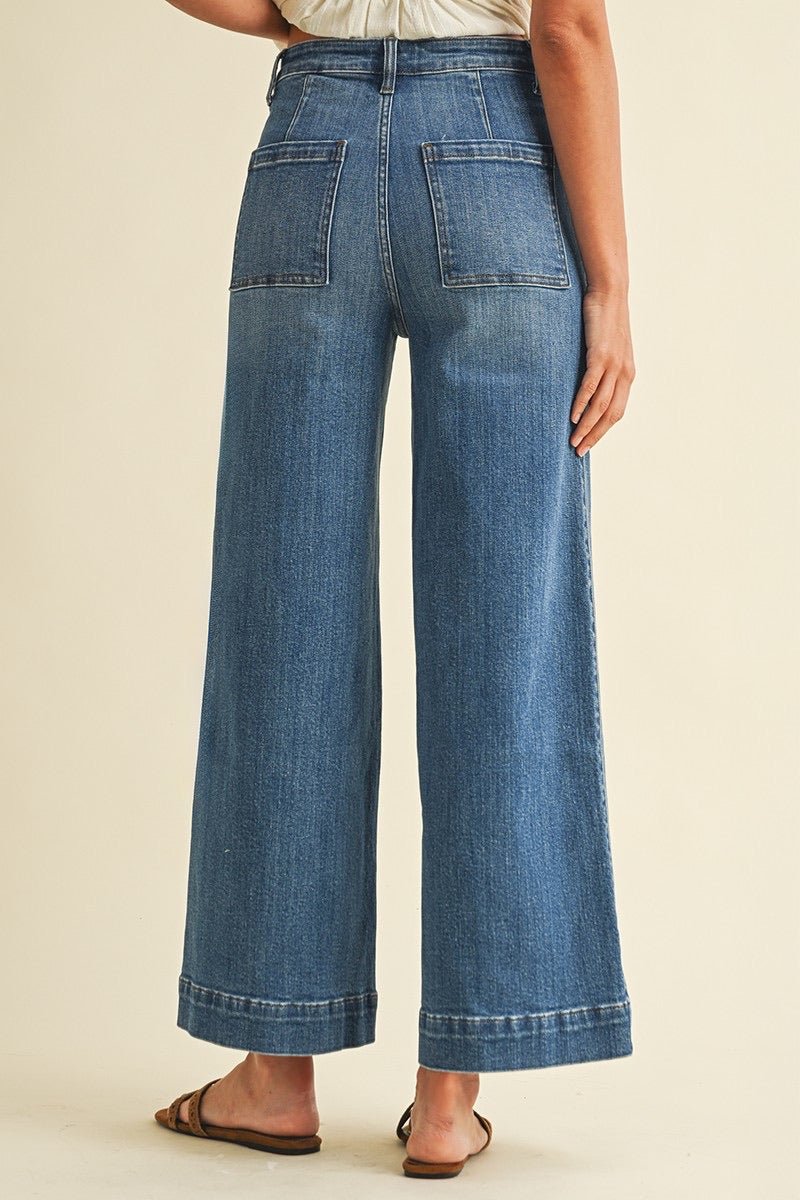Jeans Myrtle - Color Platino