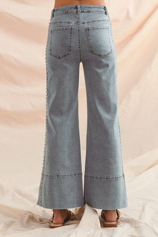 Jeans Sarah - Color Platino