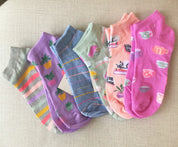 Calcetines Book Figuras - Color Platino