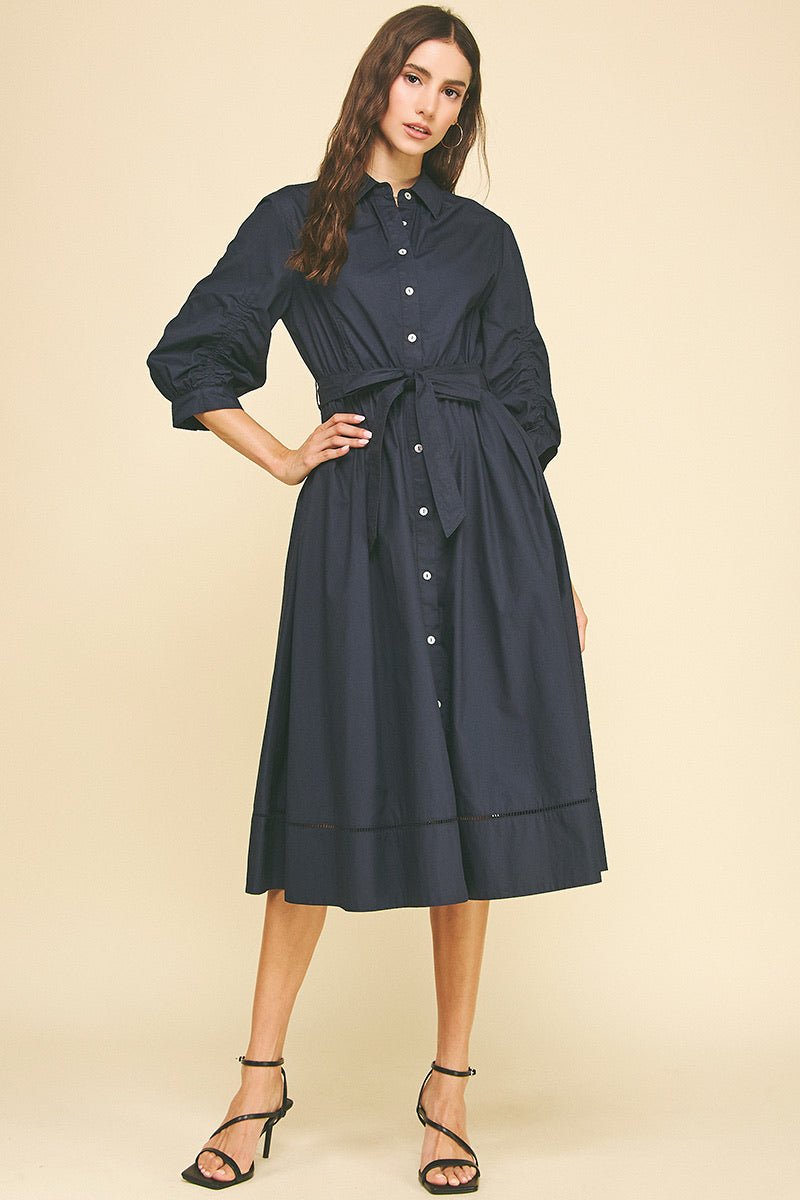 Vestido Mahalia - Color Platino