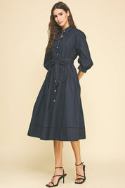 Vestido Mahalia - Color Platino