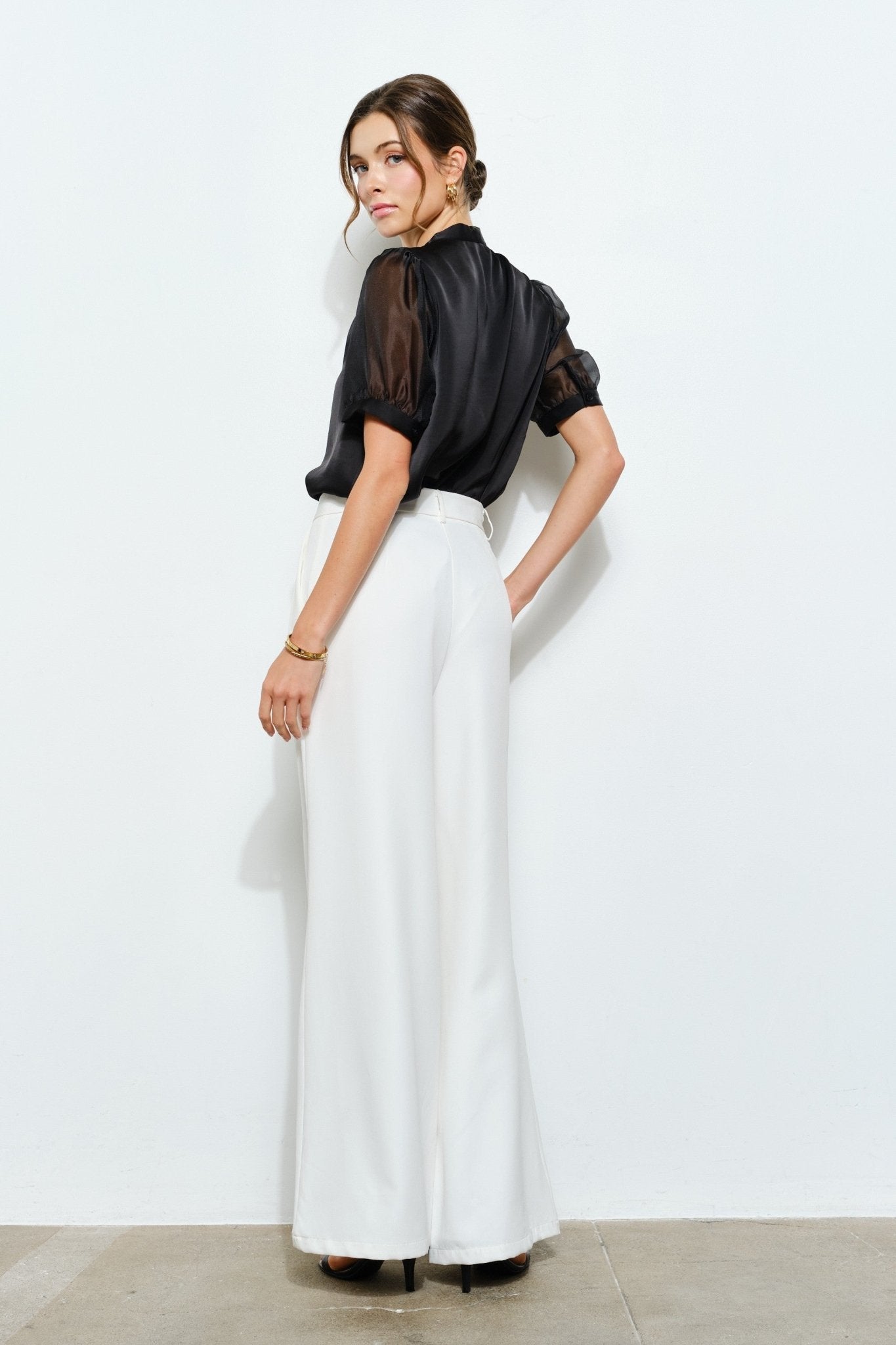 Blusa Ximena - Color Platino