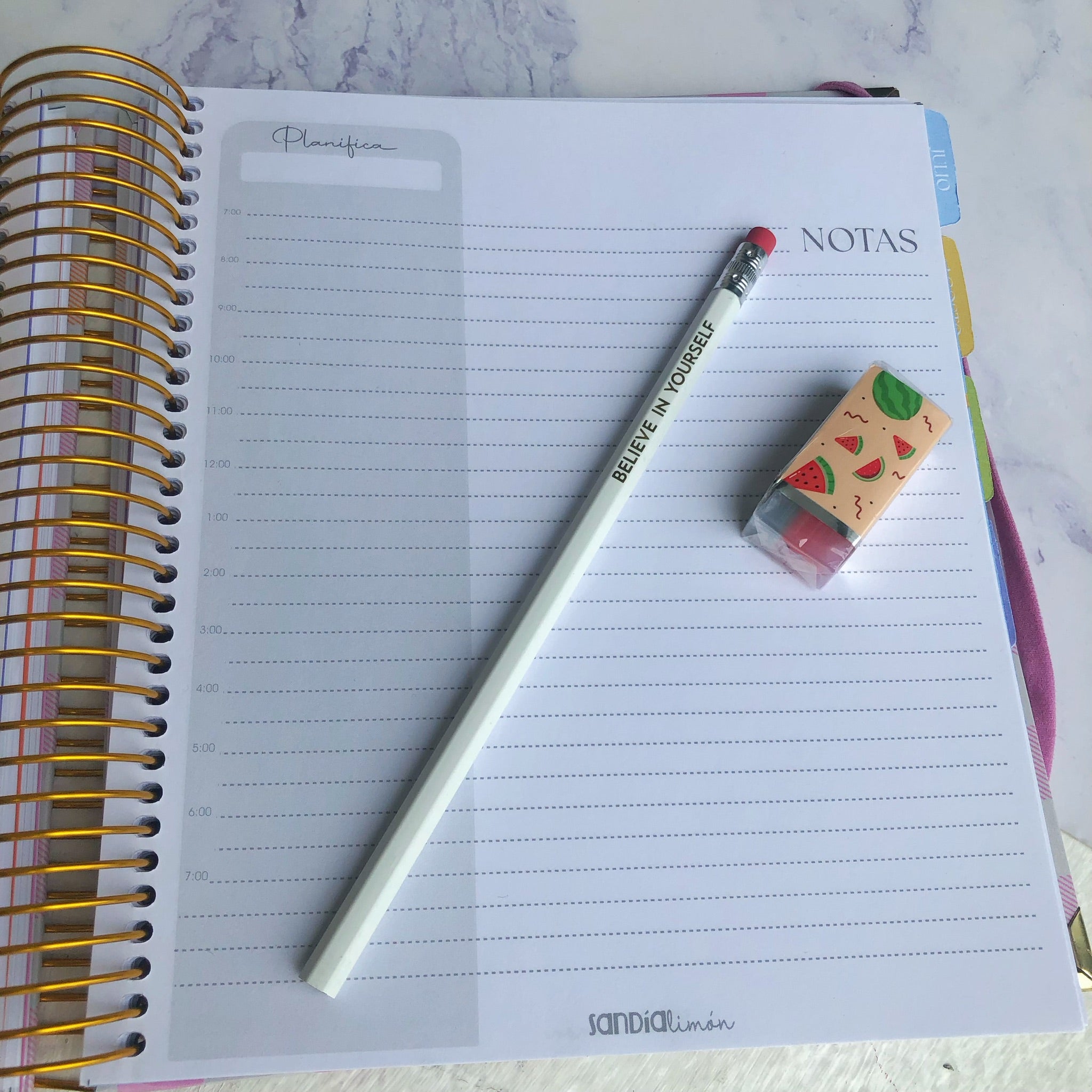 Lápiz Laura Ashley - Color Platino