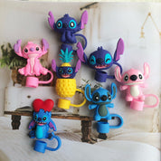 Protector de Pajilla Stitch - Color Platino