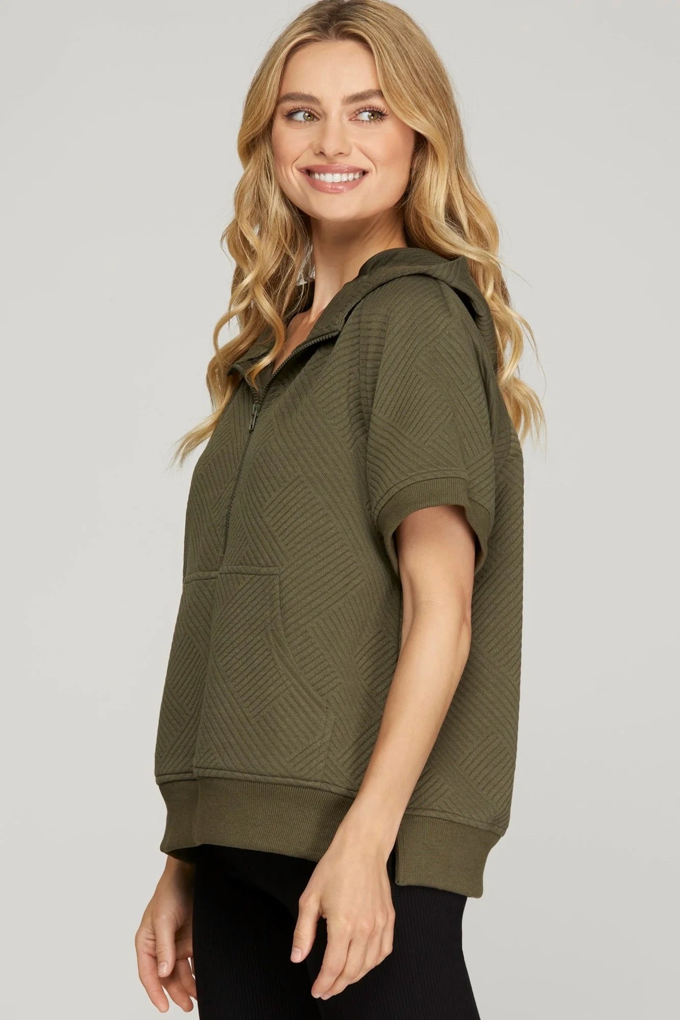 Hoddie Oprah - Color Platino