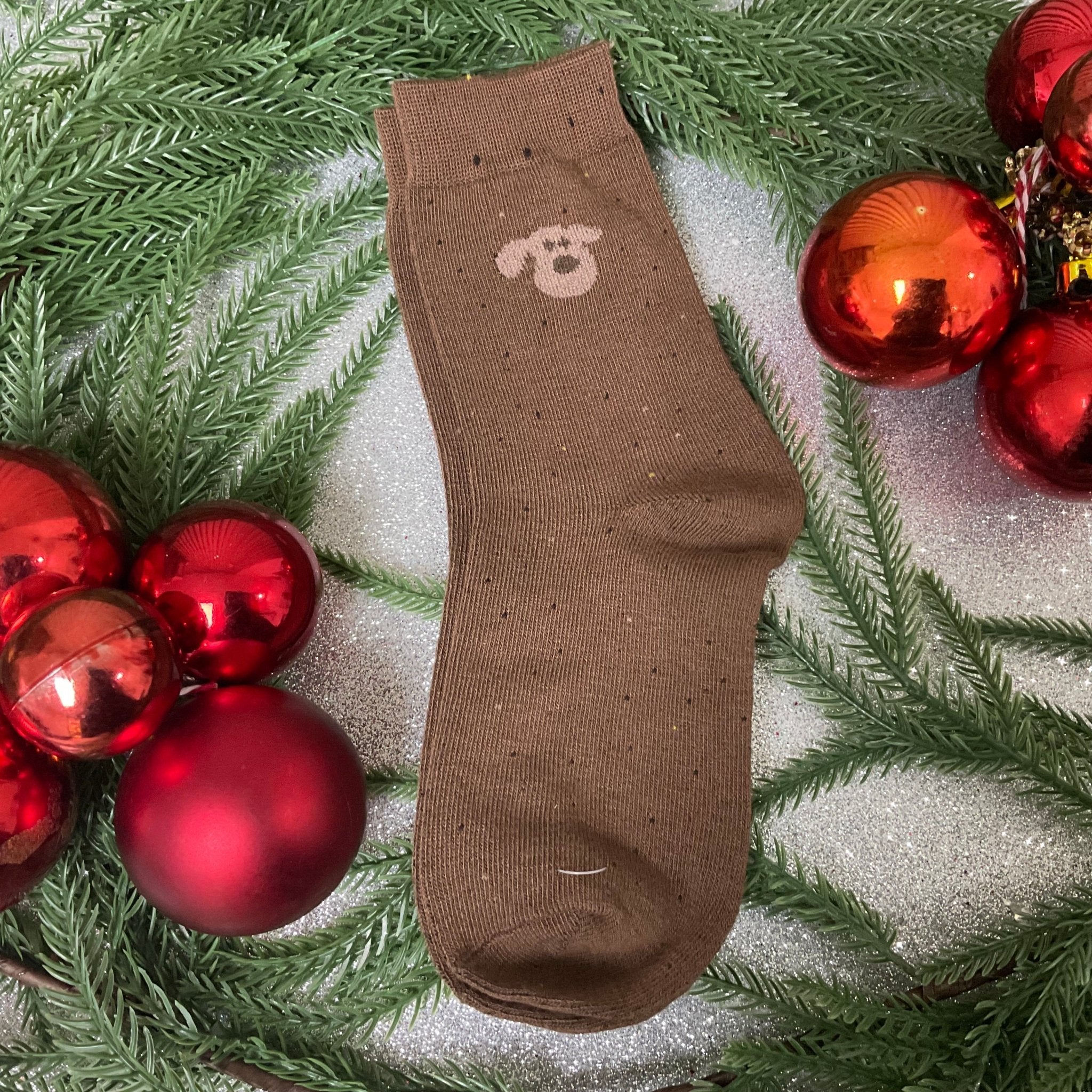 Calcetines de Cachorros Coreanos - Color Platino