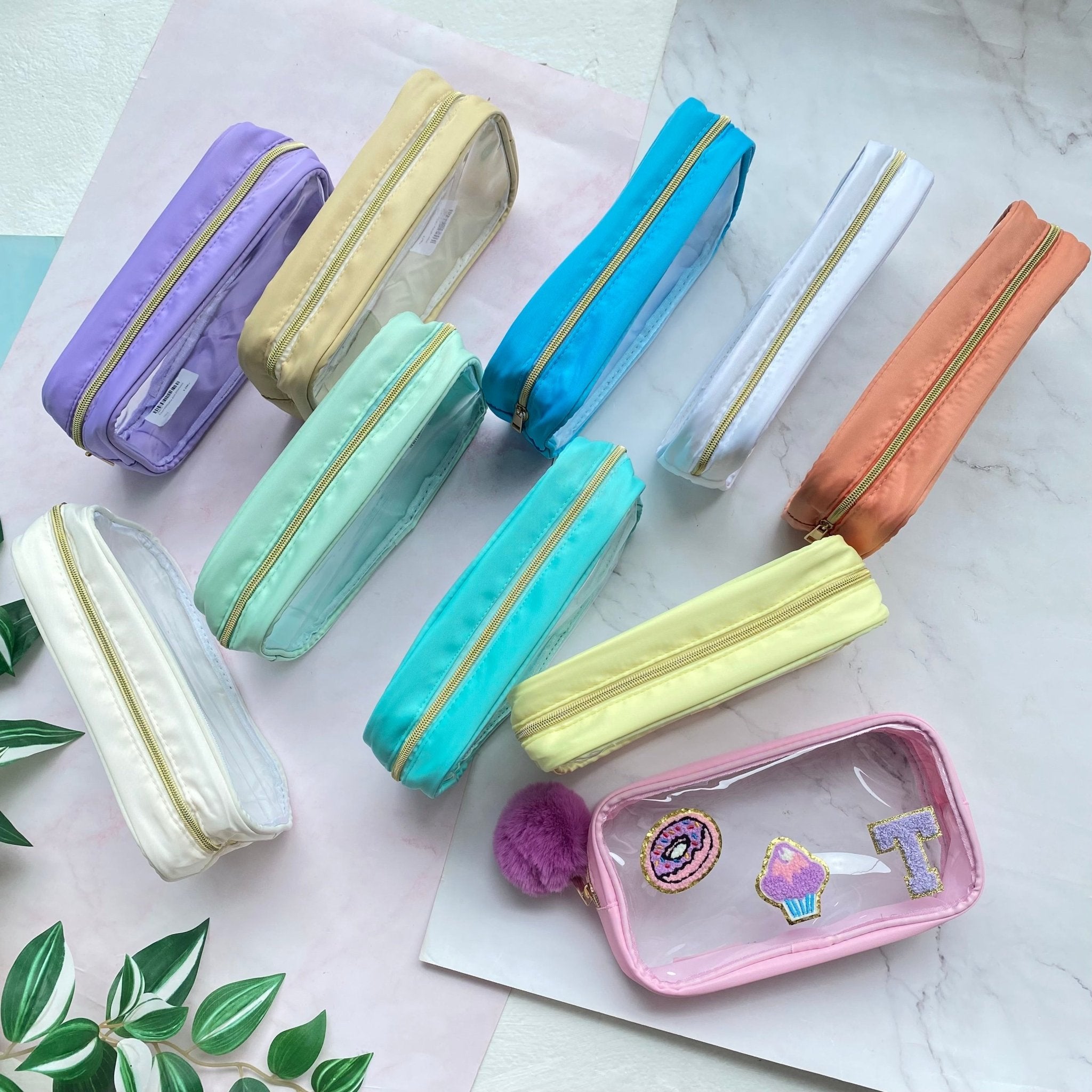 Cosmetiquera Kim - Color Platino