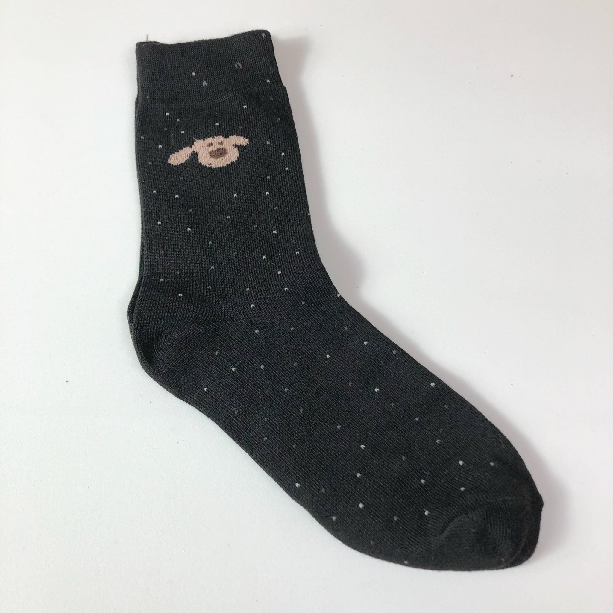 Calcetines Figura Perrito - Color Platino