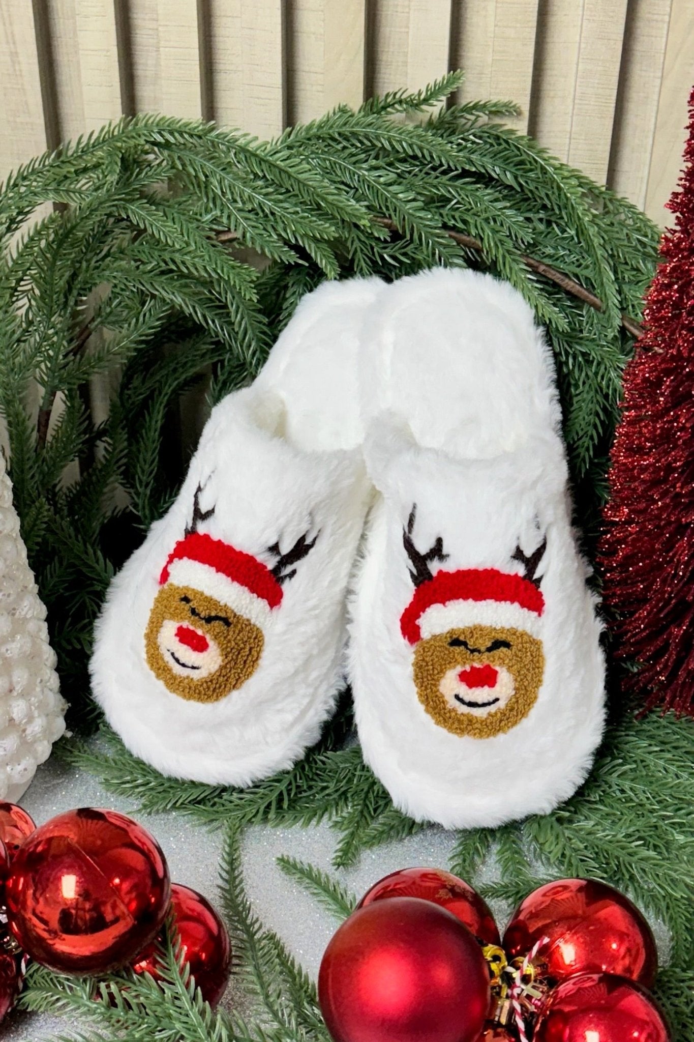 Pantuflas Faty Reno - Color Platino