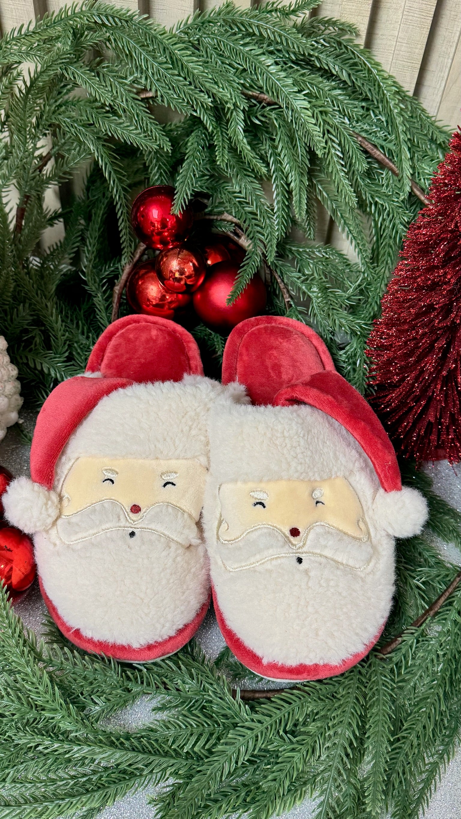 Pantuflas Santa Claus