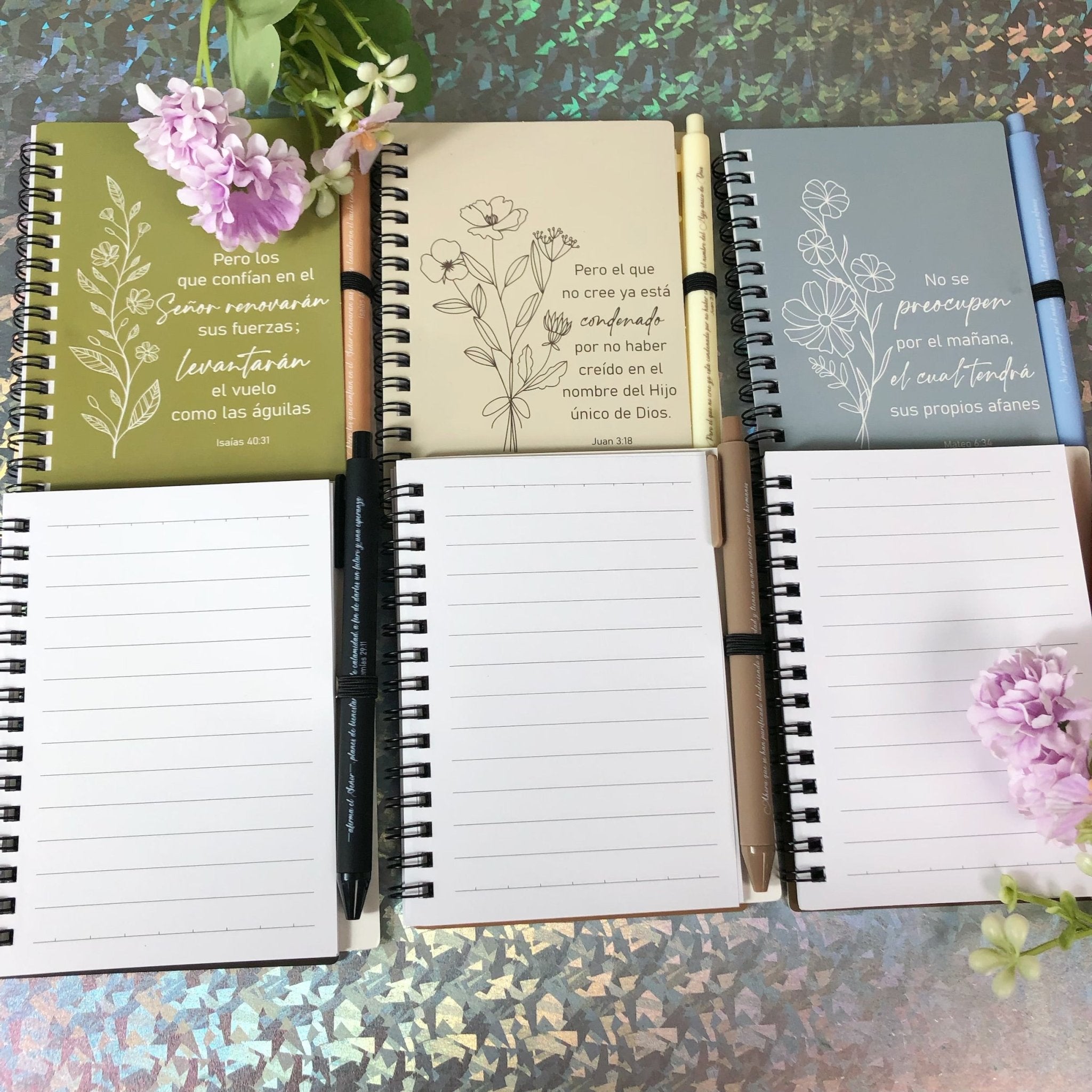 Libretas Isaias - Color Platino