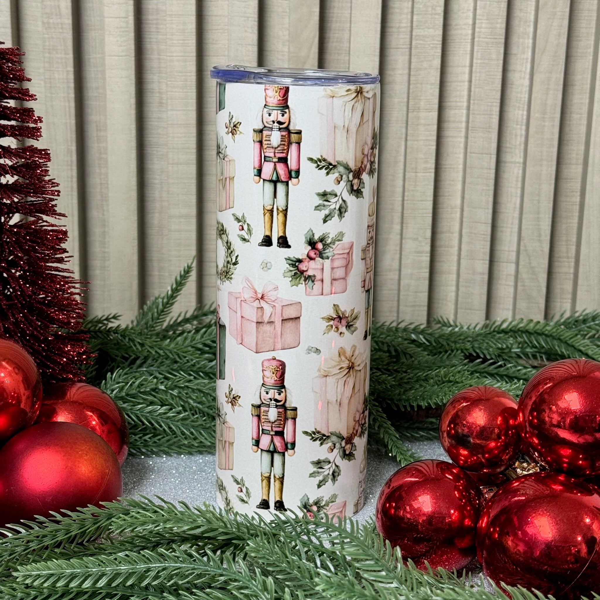 Termo Skinnys Navideño - Color Platino