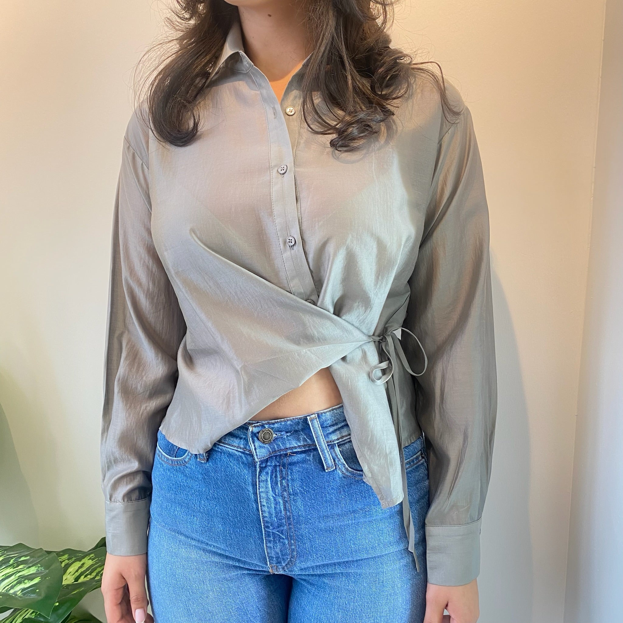 Blusa Sorya - Color Platino