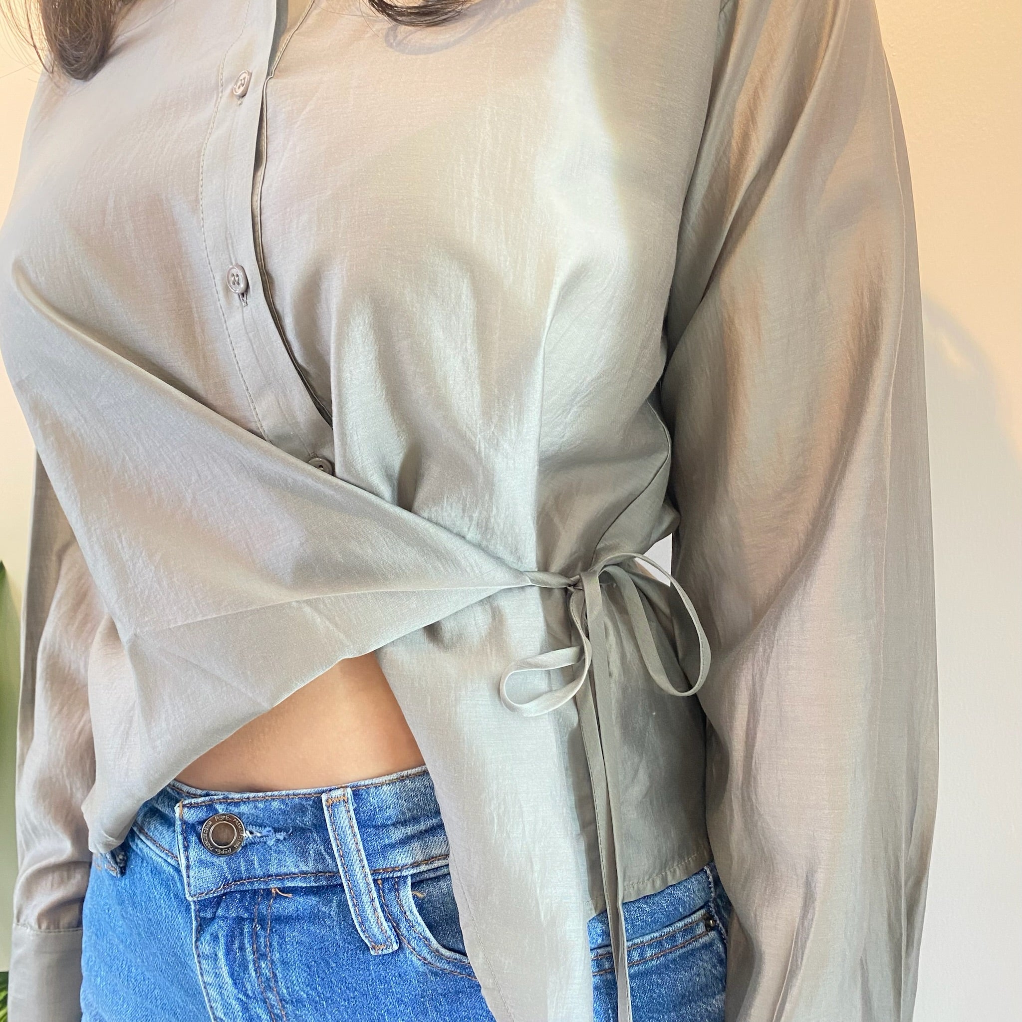 Blusa Sorya - Color Platino