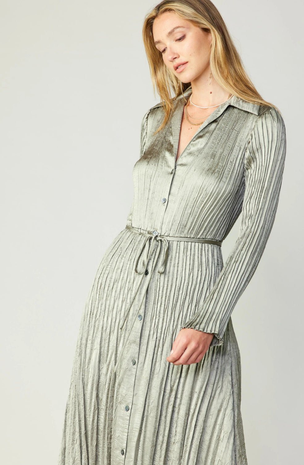 Vestido Umnia - Color Platino