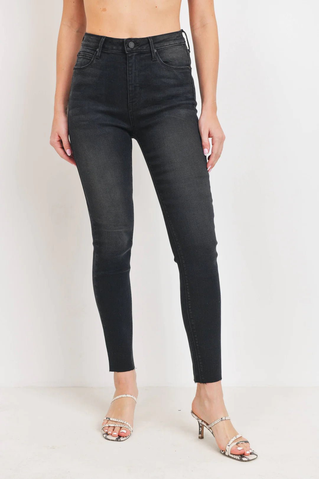 Jeans Classic Skinny - Color Platino