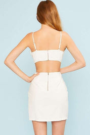 Vestido Cora - Color Platino