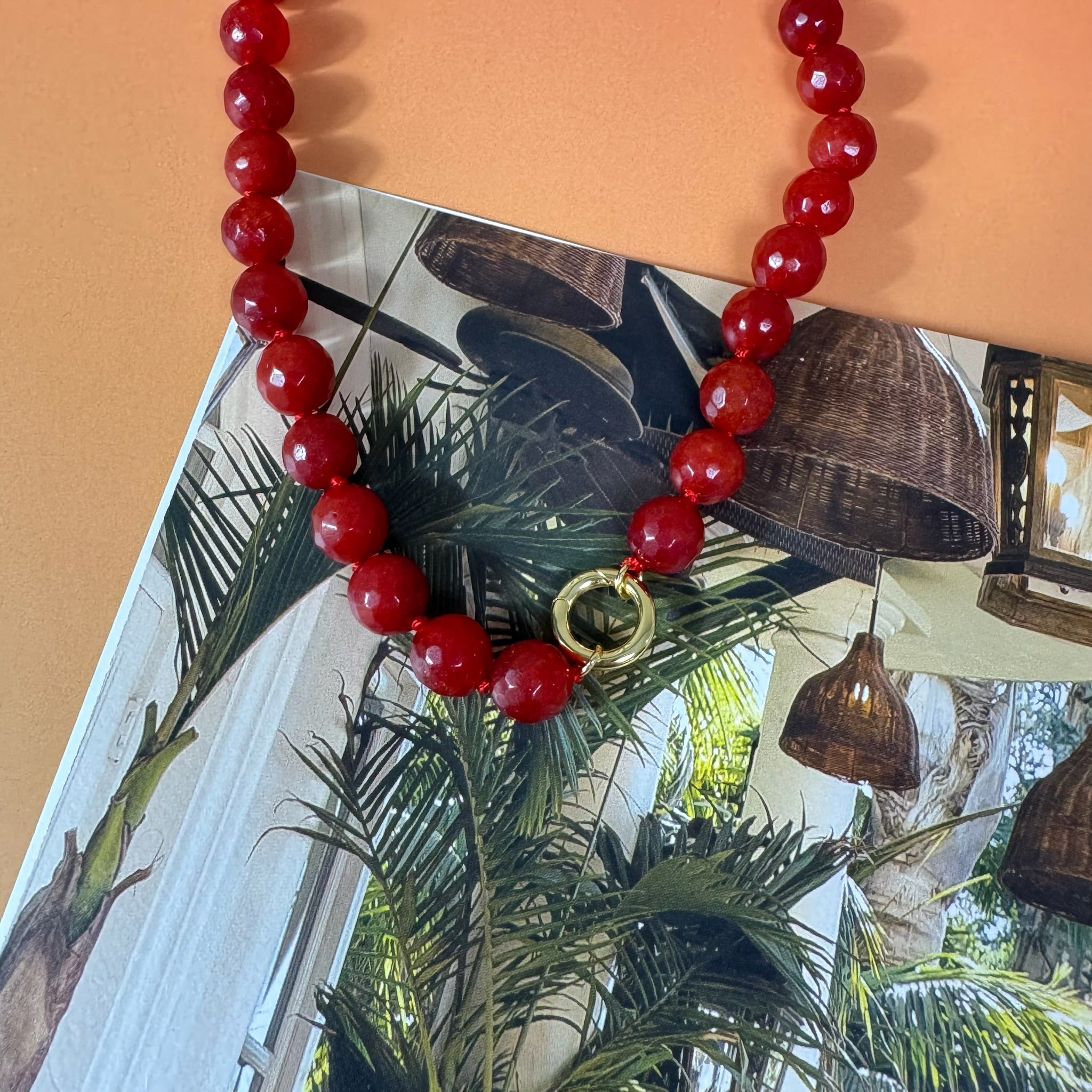 Collar Olivia - Color Platino