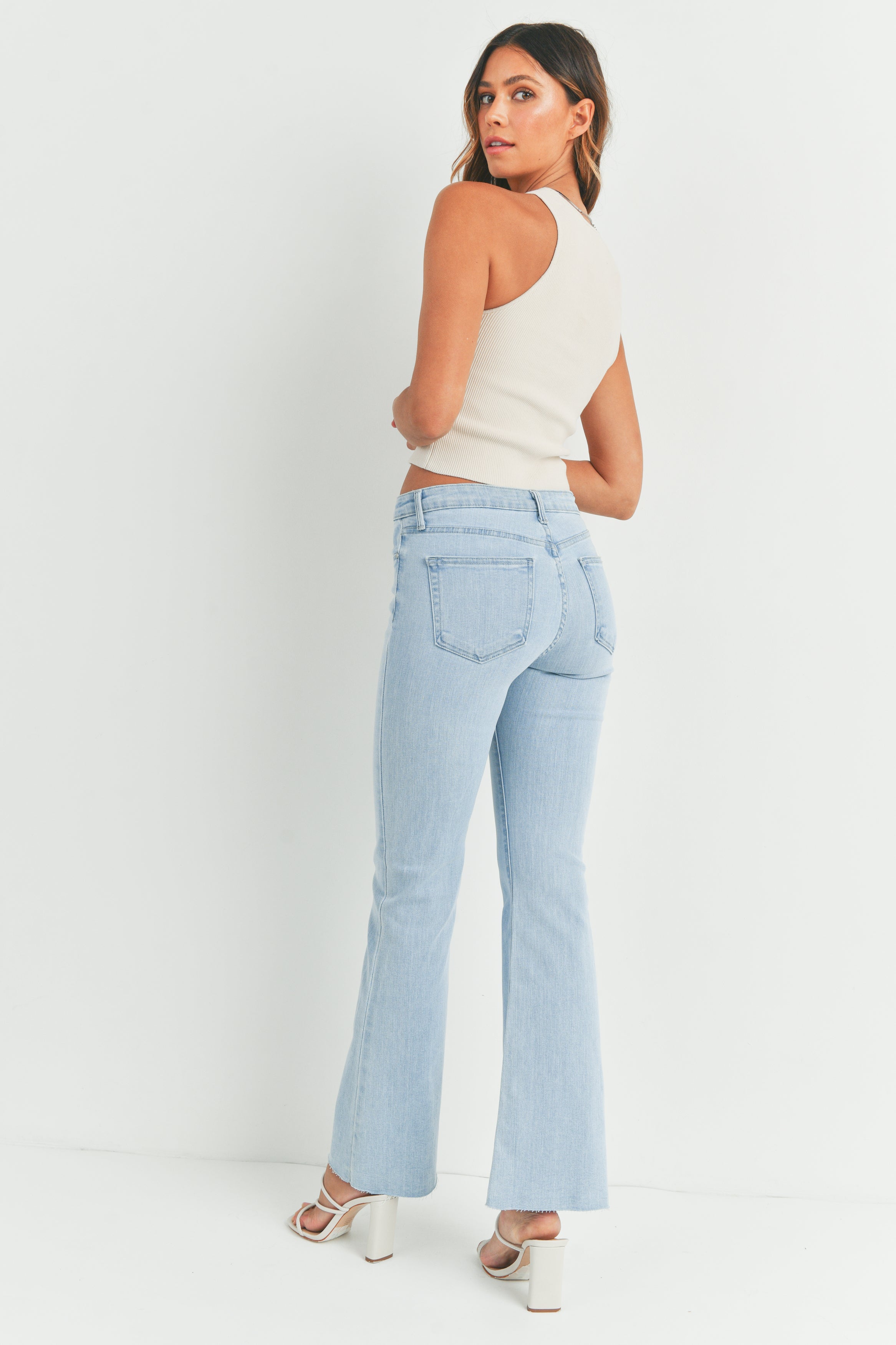 Jeans Hr Cut Flare