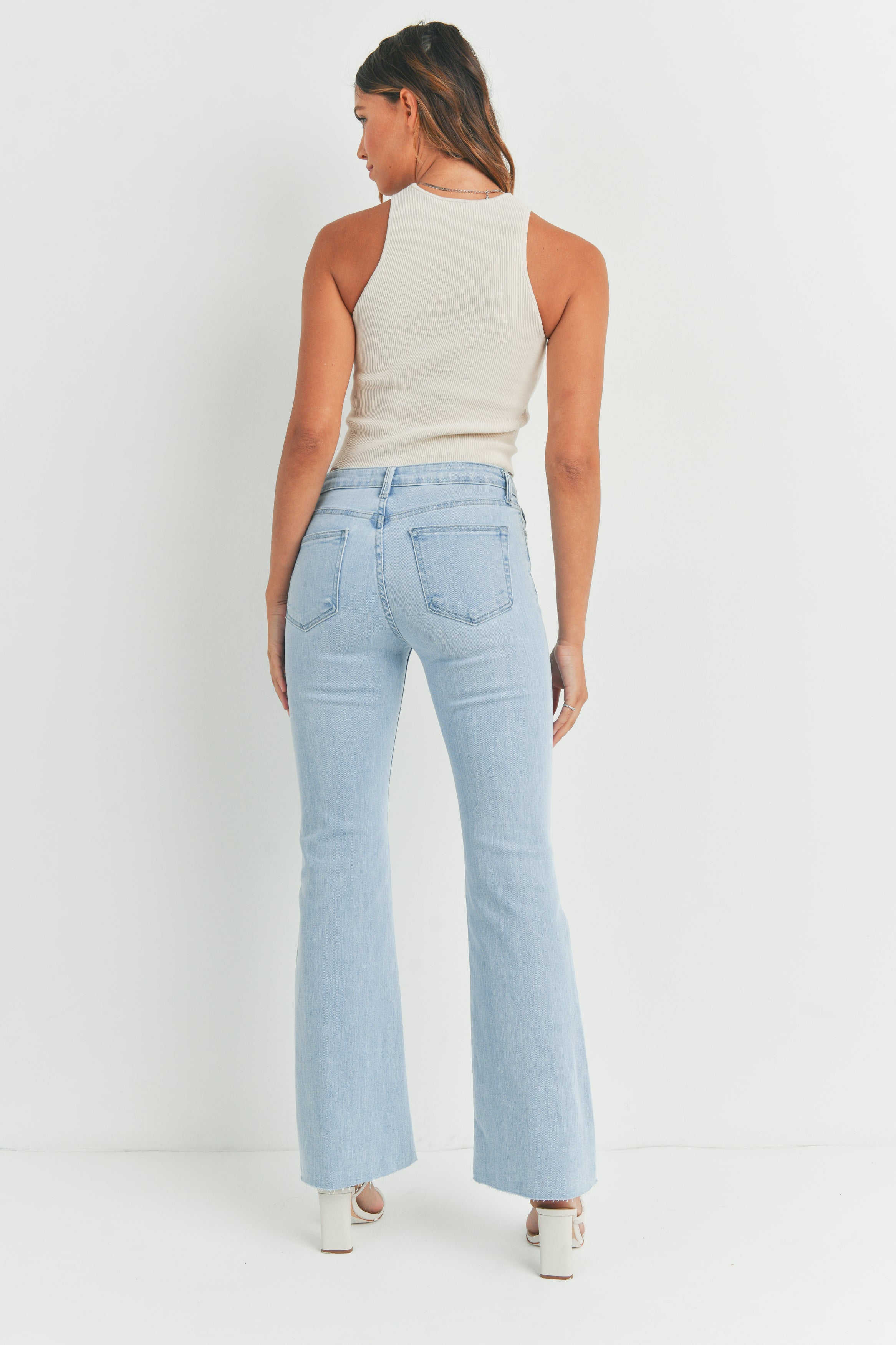 Jeans Hr Cut Flare