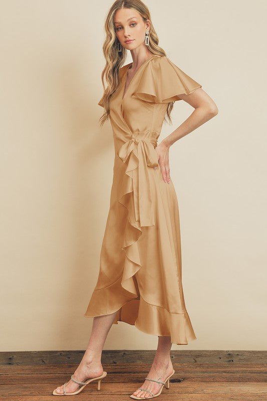 Vestido Nayla - Color Platino