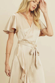 Vestido Nayla - Color Platino