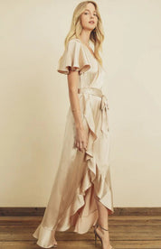 Vestido Nayla - Color Platino