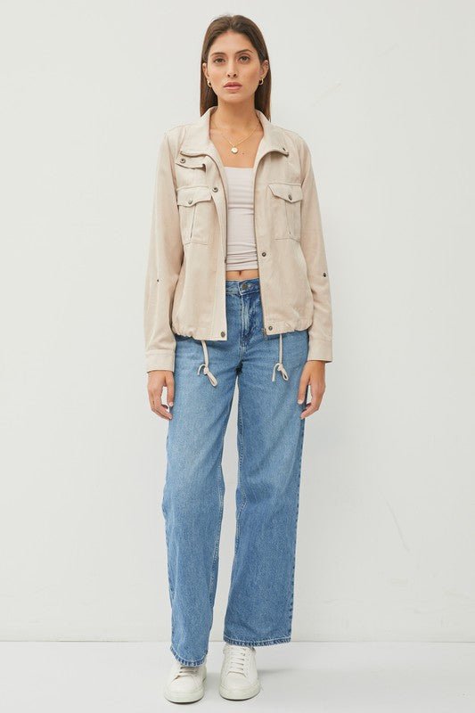 Jacket Vania - Color Platino