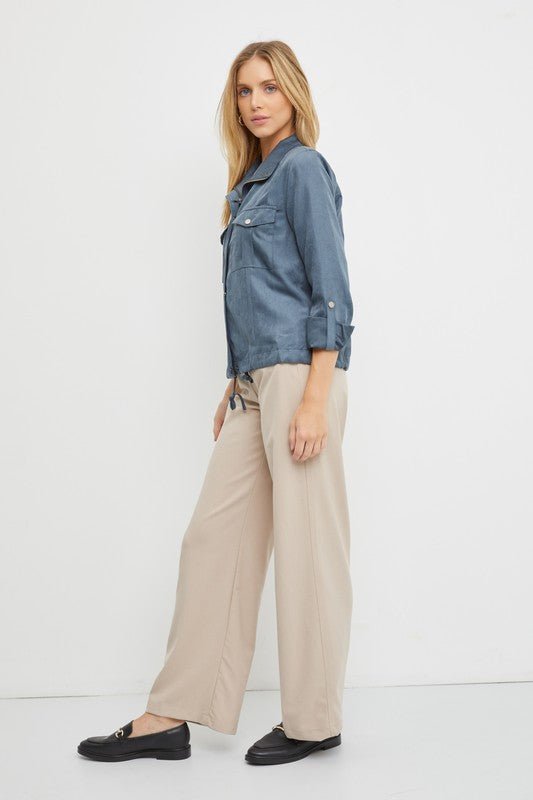 Jacket Vania - Color Platino