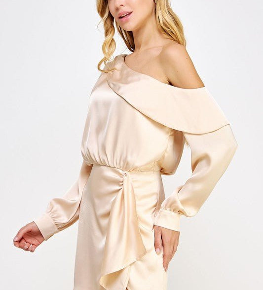 Vestido Jennifer - Color Platino