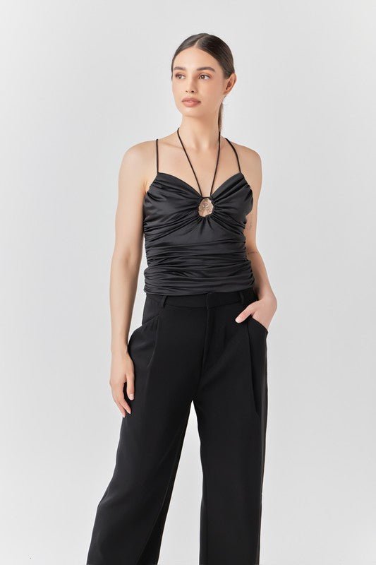 Blusa Manar - Color Platino