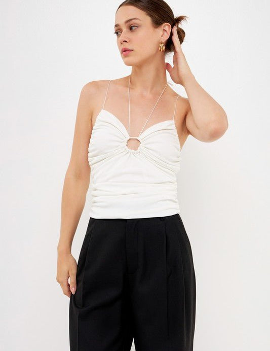 Blusa Manar - Color Platino