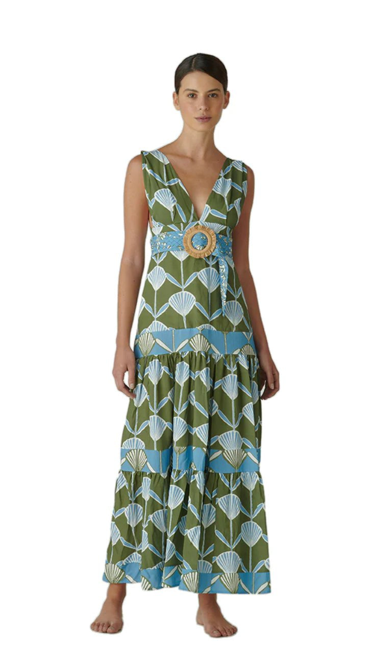 Salida de baño Vestido Castalia - Color Platino