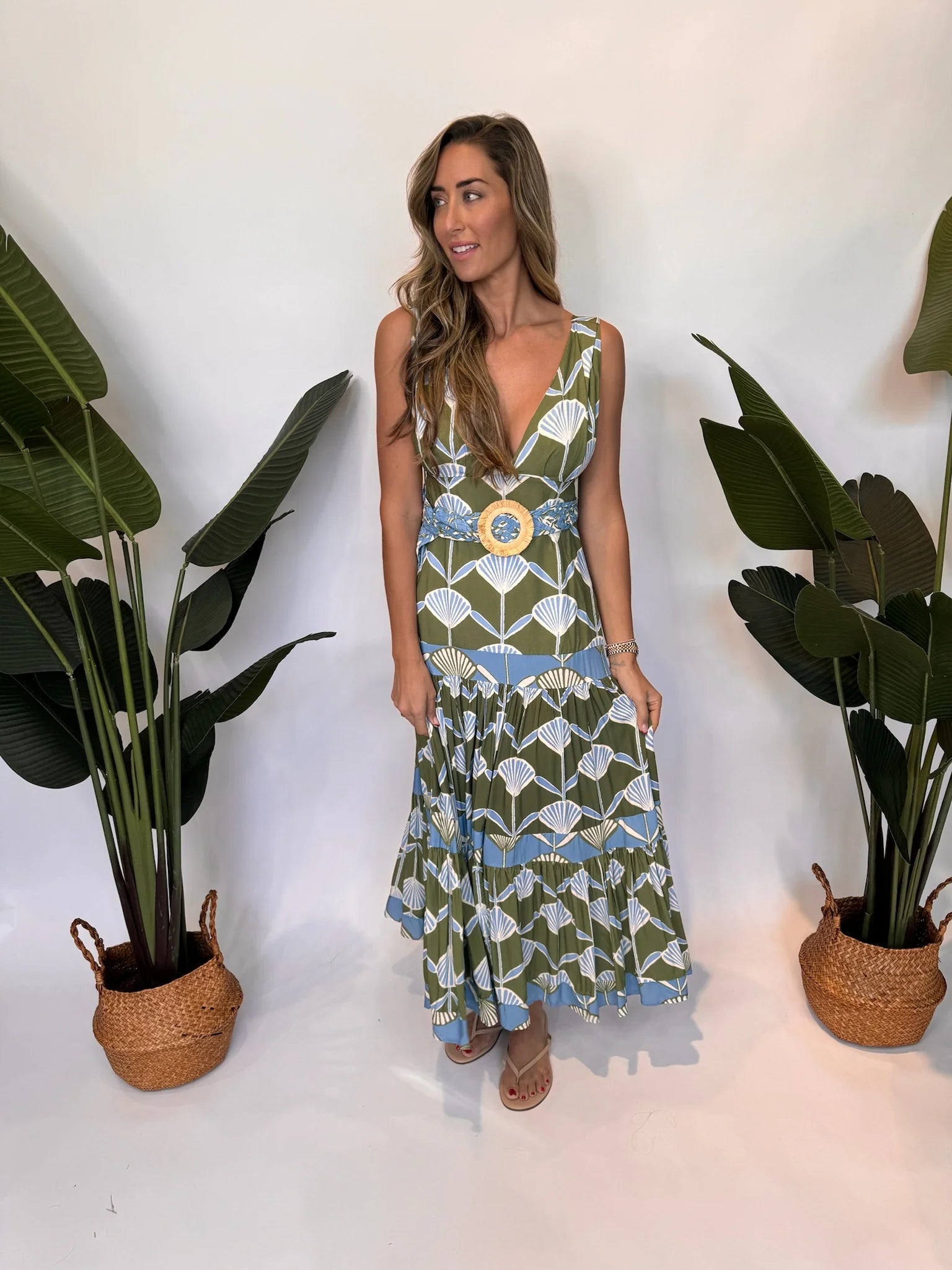 Salida de baño Vestido Castalia - Color Platino