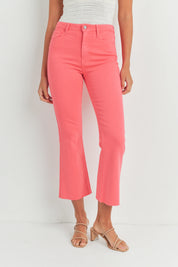 Jeans Tonal Flare - Color Platino