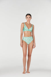 Traje de baño 2 piezas Alba/Sunnie Zafiro - Color Platino