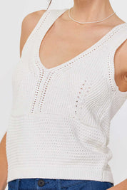 Top Karima - Color Platino