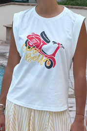 Camiseta Anais - Color Platino