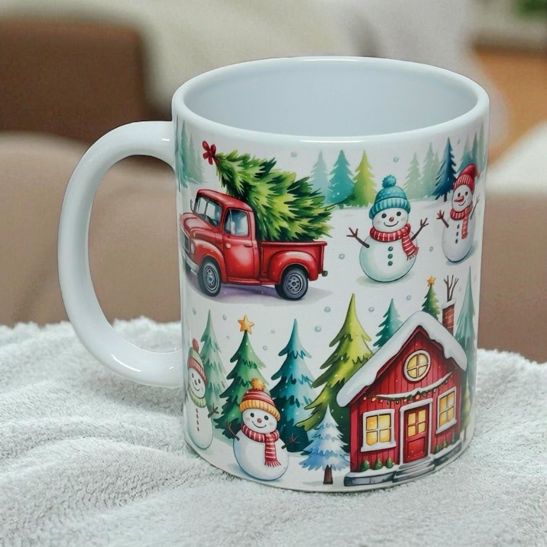 Tazas Navideñas - Color Platino