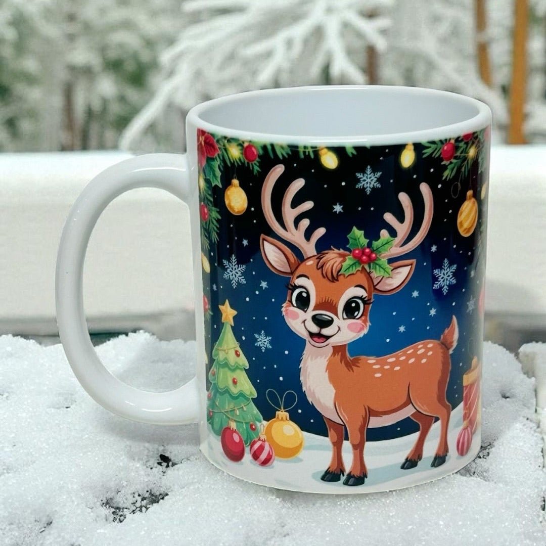 Tazas Navideñas - Color Platino