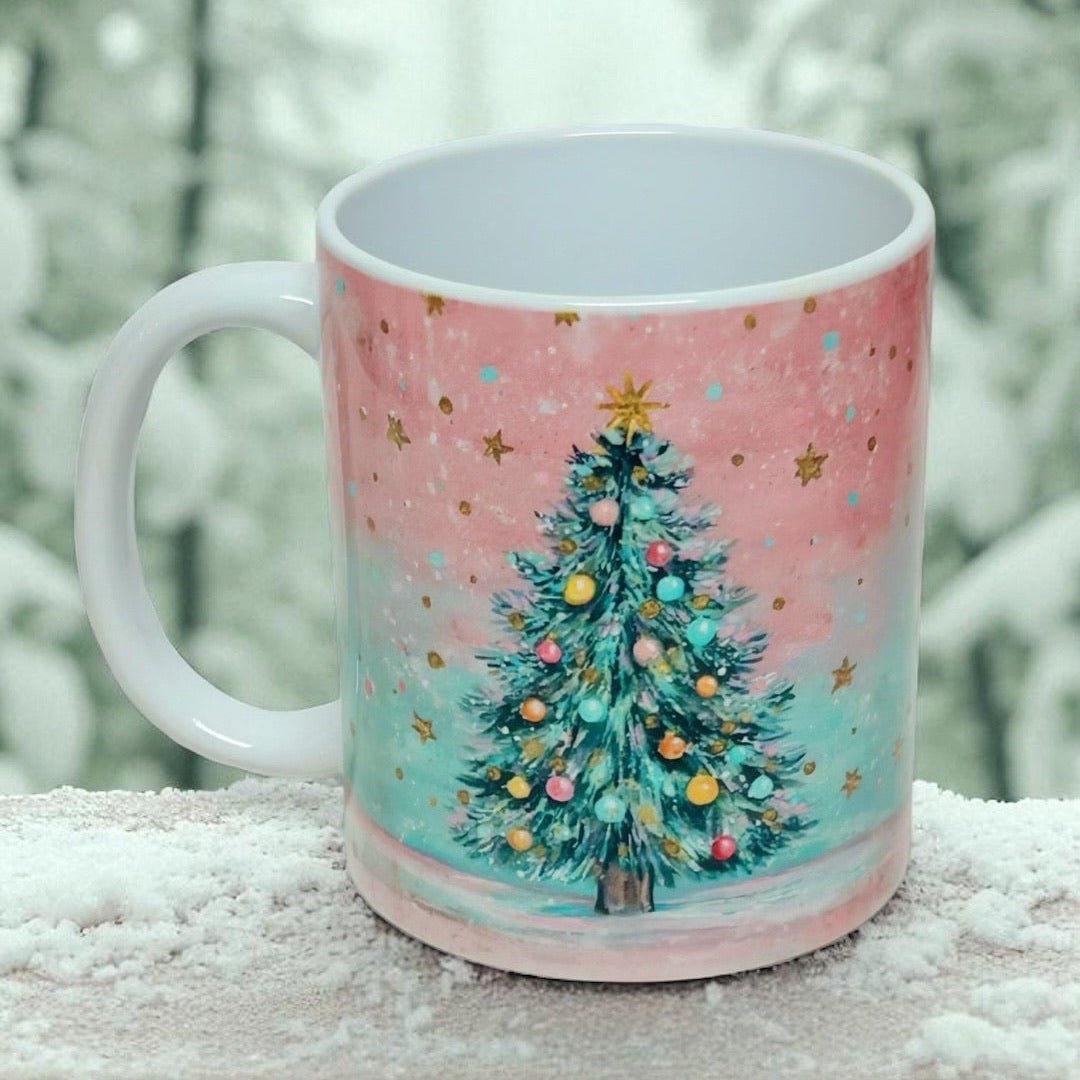 Tazas Navideñas - Color Platino