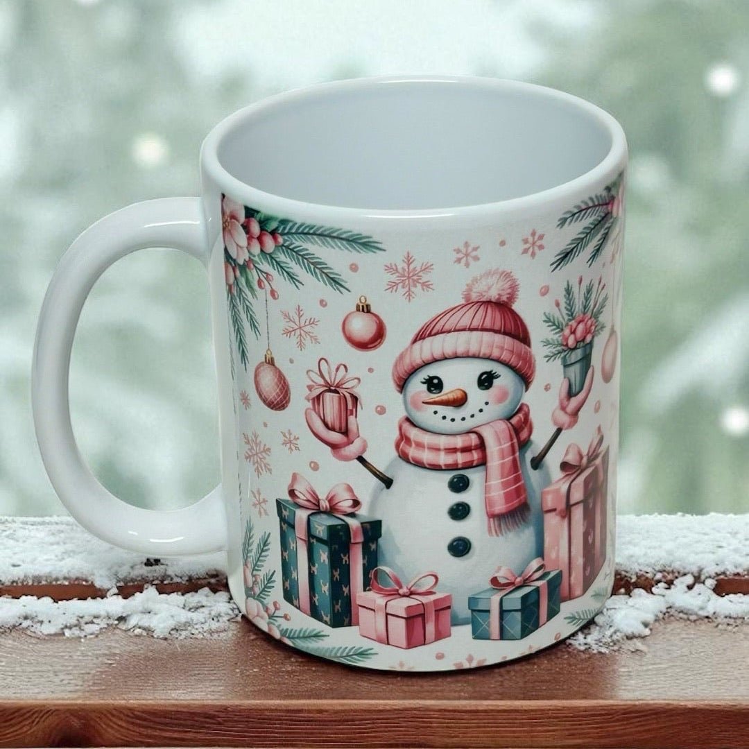 Tazas Navideñas - Color Platino