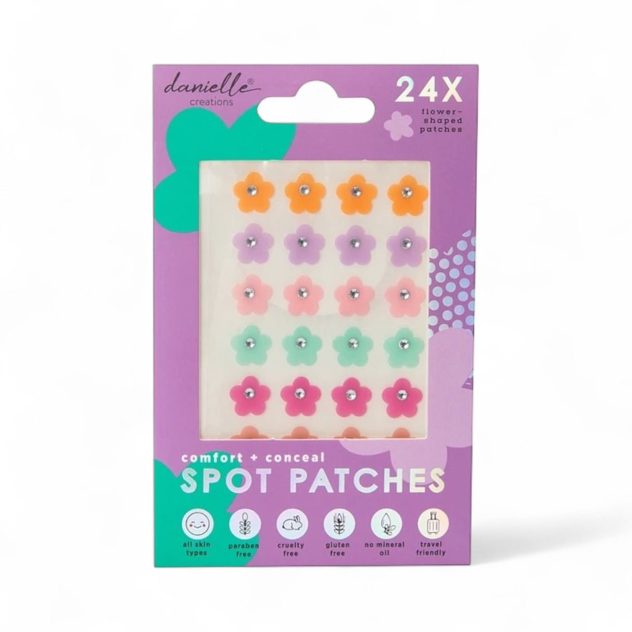 Patches Danielle - Color Platino