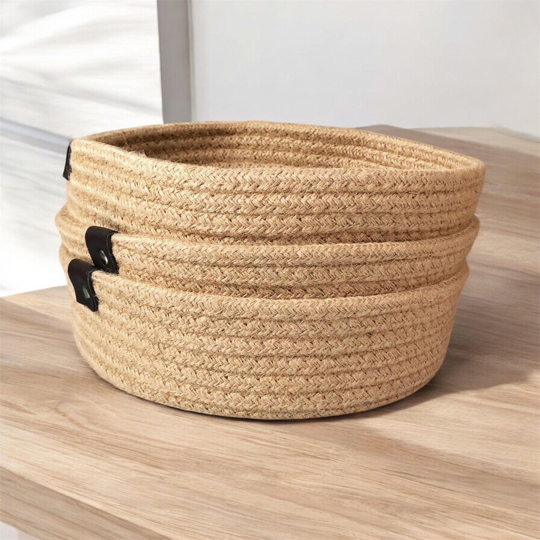 Cesta Sow Grande - Color Platino