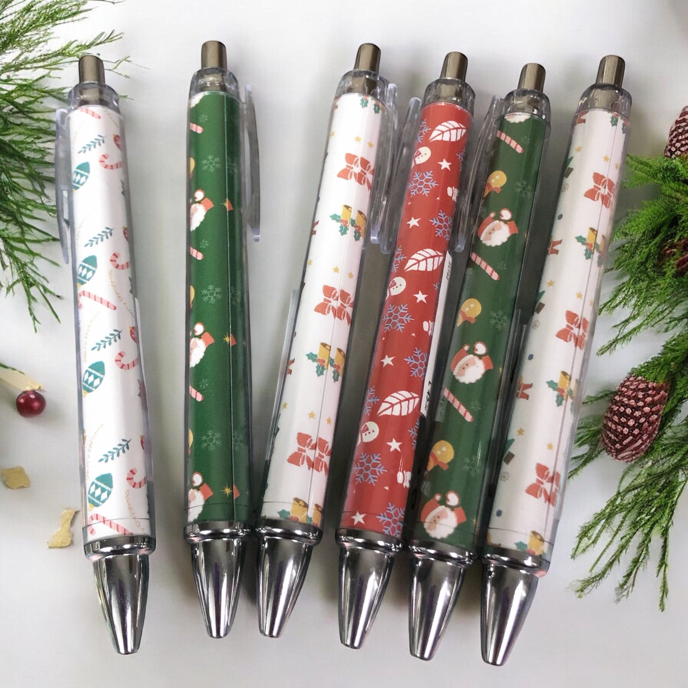 Plumas Figuras Navideñas