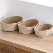 Cesta Eli Rectangular Gde - Color Platino