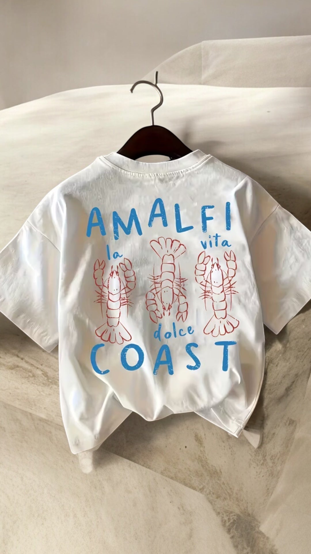 Camiseta Amalfi Coast - Color Platino