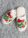 Pantuflas Hoho Grinch - Color Platino