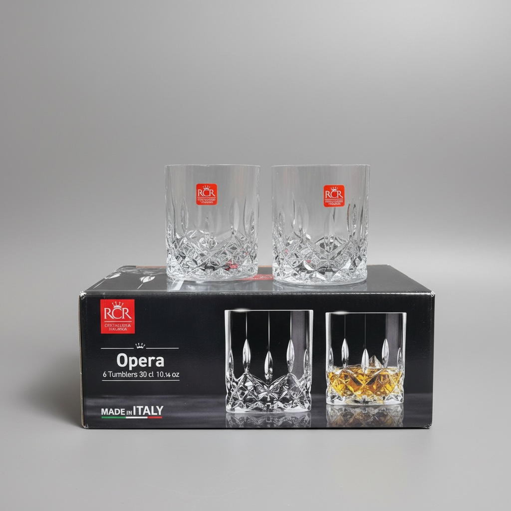 Set 6 Vasos Whisky Opera