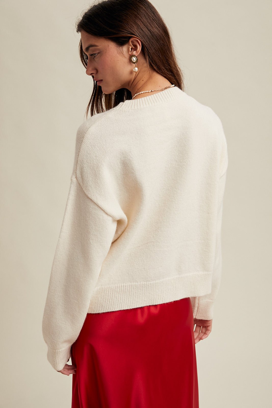 Sweater Noa - Color Platino